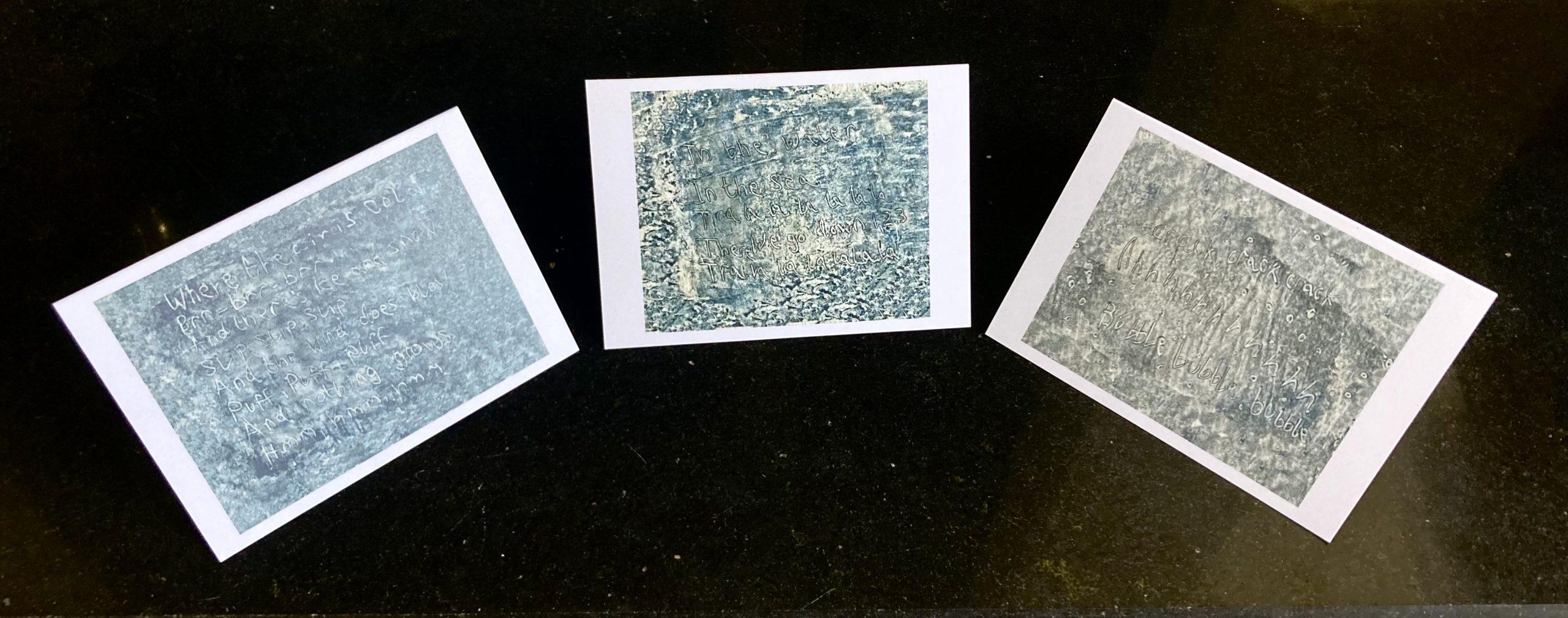 Set of 8 greetings cards - Image 2